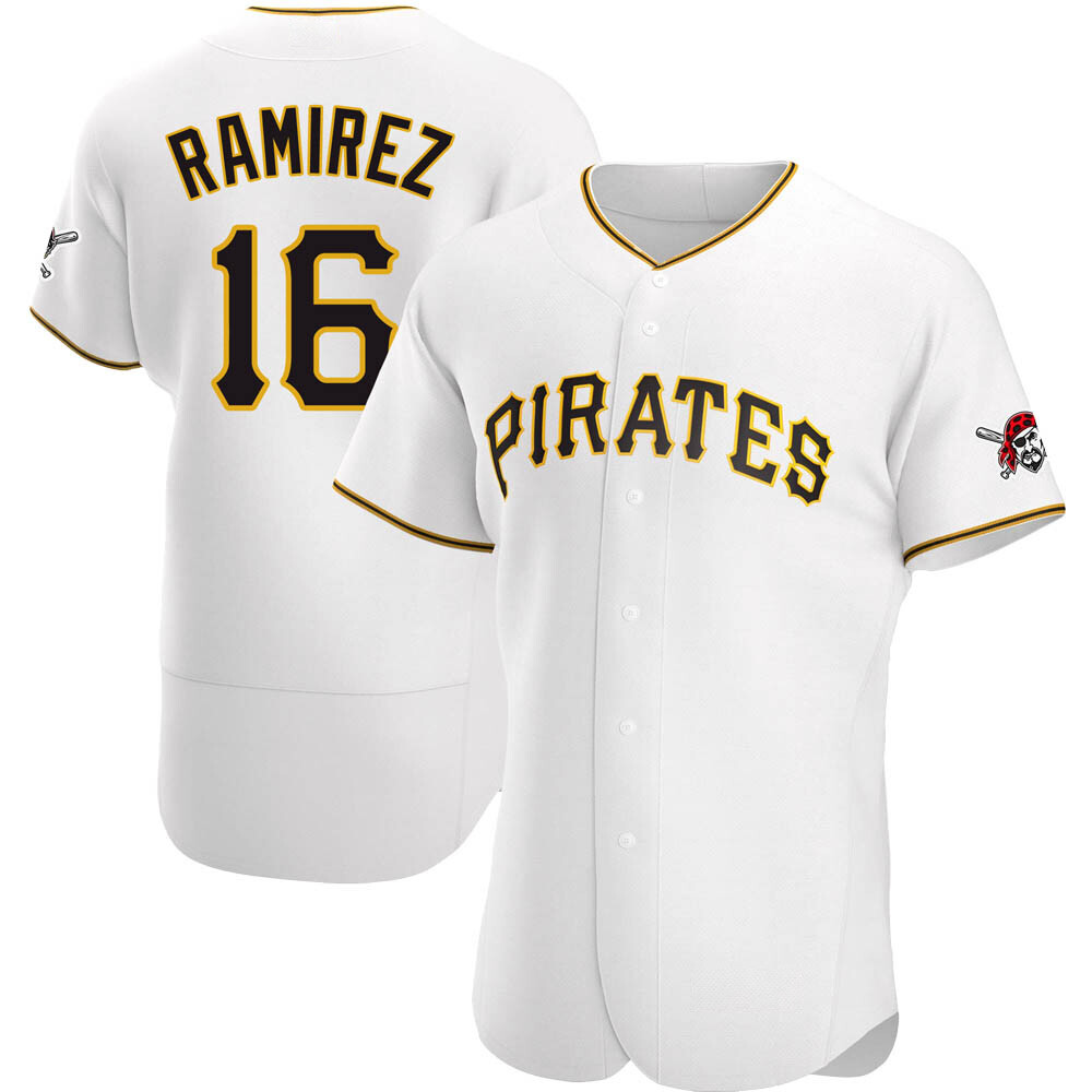 Authentic Pittsburgh Pirates Aramis Ramirez Home Jersey - White Authentic Pittsburgh Pirates Aramis Ramirez Home Jersey - White