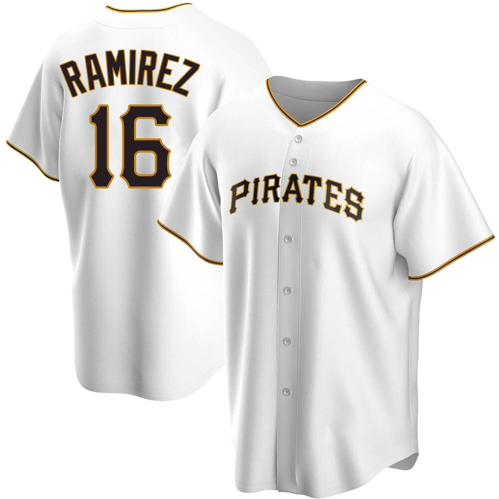 Replica Pittsburgh Pirates Aramis Ramirez Home Jersey - White Replica Pittsburgh Pirates Aramis Ramirez Home Jersey - White