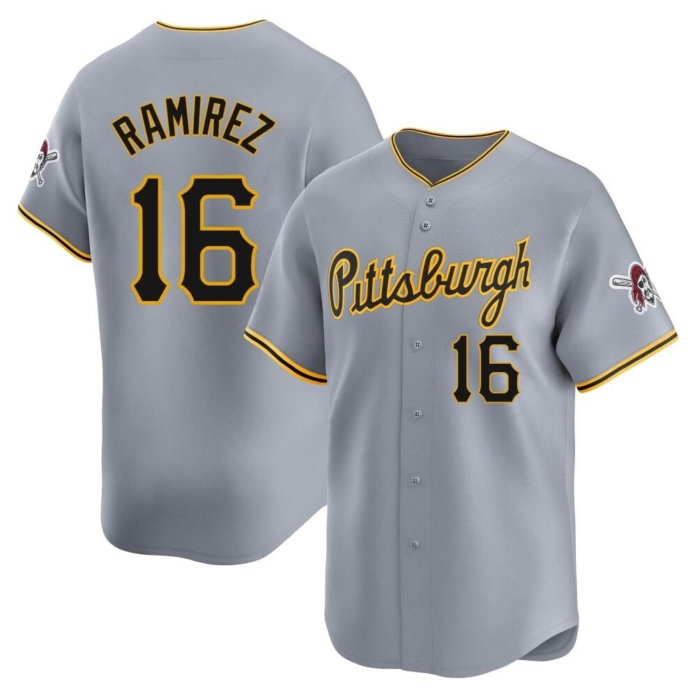 Youth Limited Pittsburgh Pirates Aramis Ramirez Away Jersey - Gray Youth Limited Pittsburgh Pirates Aramis Ramirez Away Jersey - Gray