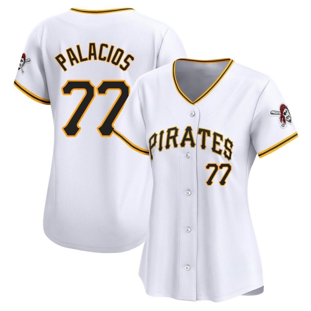 Women's Limited Pittsburgh Pirates Joshua Palacios Home Jersey - White