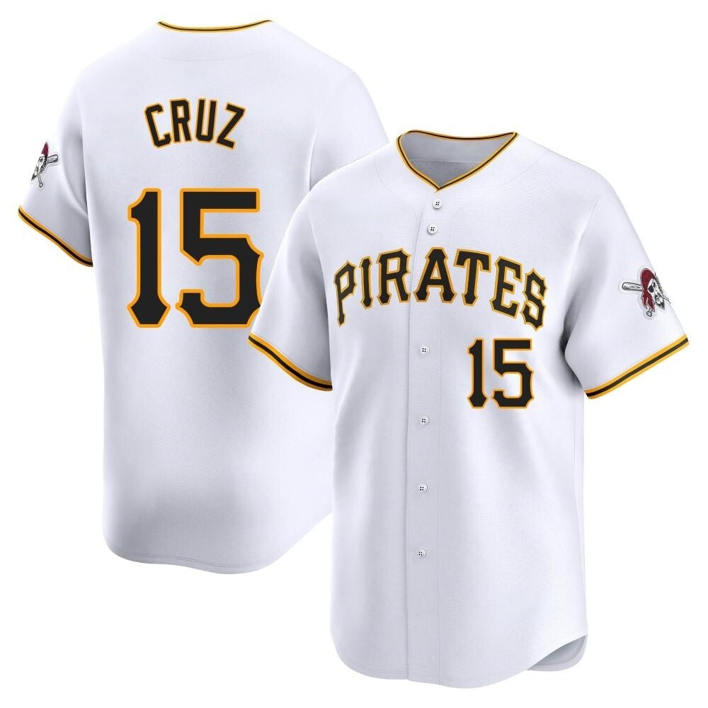 Youth Limited Pittsburgh Pirates Oneil Cruz Home Jersey - White Youth Limited Pittsburgh Pirates Oneil Cruz Home Jersey - White